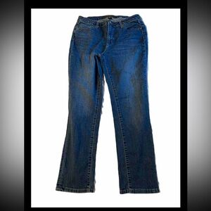 Cato Premium Blue Denim Women Bootcut Jeans Pants Size 10 30x28